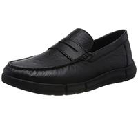 Geox U ASCANIO C Moccasin, Black, 41 EU