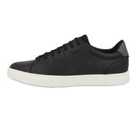 Sneaker GEOX "U BALTMOORE", Herren, Gr. 39, schwarz, Leder, Synthetik, Textil, casual, Schuhe, Retro Sneaker, Schnürschuh mit farblich abgesetzter Ferse (93895864-39) schwarz