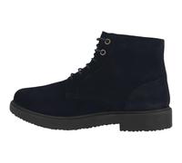 Schnürstiefelette GEOX "Geox Stiefelette Veloursleder", Herren, Gr. 44, blau (navy), Veloursleder, Casual, Schuhe (61012762-44) navy