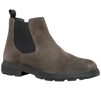 Stiefelette GEOX "Geox Stiefelette Leder/Textil", Herren, Gr. 40, braun (mud), Leder, Textil, casual, Schuhe (61351808-40) mud