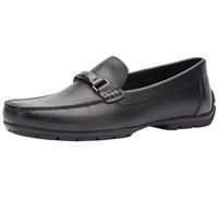 Geox Herren U Moner W 2FIT A Moccasin, Black, 43 EU