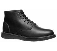 Winterboots GEOX "U POVE", Herren, Gr. 39, schwarz, Glattleder, Veloursleder, casual, Schuhe, Budapester, Businessschuh mit Warmfutter, Größenschablone zum Download (56133707-39) schwarz