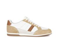 Geox Halbschuhe RENAN A U454GA04311C1189 Herren sportlich Weiß Größe 42