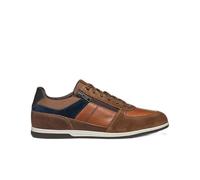 Geox Herren U Renan B Sneaker, BROWNCOTTO/Navy, 40 EU
