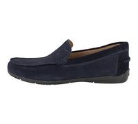 Slipper GEOX "U SIRON A" Gr. 46, blau (navy) Herren Schuhe Mokassin Slipper Geox in eleganter Optik (92286001-46)