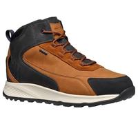 Geox Stiefelette Lederimitat/Textil Braun/Schwarz Warmfutter - 42