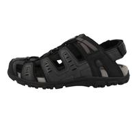 Geox Man UOMO SANDAL STRADA SANDALS Black 45_EU