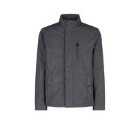 Geox Men's M LITIO Short JKT Jacket, Smoked Pearl/Black, 56