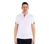 Geox Men's M Polo Detail Poloshirt, Optical White, S