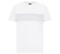 Geox Men's M Print T-Shirt, Optical White, M