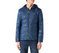 Geox Men's M SIRON Jacket, Dark Denim/Sky CAPTA, 52