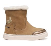 Stiefelette GEOX "Geox Stiefelette Veloursleder", Damen, Gr. 27, beige (whisky), Veloursleder, Schuhe Stiefelette (89432164-27) whisky