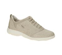 Geox Nebula Slipper Sneaker beige Glitzer Damen D45VUB - Größe 40