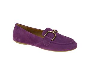 Geox Palmaria Mokassin Schuhe lila Velour D45MUJ für Damen, lila, Größe 37 EU