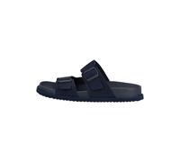 Geox Pantoletten Veloursleder Navy - 45