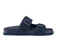 Pantolette GEOX "Geox Pantoletten Veloursleder", Herren, Gr. 42, navy, Veloursleder, Schuhe Pantolette (20754131-42) navy