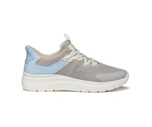 Geox Plummery Schuhe Slipper grau rock Damen FASTin D670JB für Damen, beige, Größe 41 EU