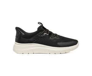 Geox Plummery Schuhe Slipper schwarz Damen FASTin D670JB für Damen, schwarz, Größe 40 EU