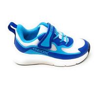 Geox Sneaker Lederimitat/Textil Weiß/Blau - 29