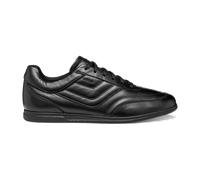 Geox Halbschuhe Renan U654GD – schwarz gesteppt, echtes Leder – Herren Größe 46
