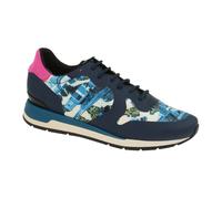 Geox Shahira Designer Schuhe blau print - Größe 41