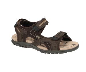 Geox S.STRADA U8224D 050AUC0705 braun - sportliche Sandaletten für Herren - Größe 40