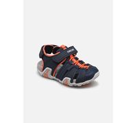 Geox Baby - Jungen B Kraze Sandalen, Navy Orange, 20 EU
