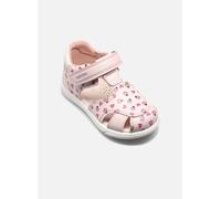 Geox Baby-Mädchen B ZAPITO Girl Sandal, Lt Pink/White, 19 EU
