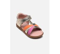 Geox Baby-Mädchen B VERRED A Sandal, Platinum, 24 EU