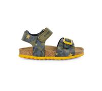 Geox B CHALKI Boy Sandal, SAGE/OCHREYELLOW