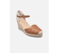 Geox Damen D GELSA Low E Wedge Sandal, Camel, 41 EU