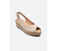Geox Damen D IBERIDE A Wedge Sandal, Lt Taupe, 39 EU