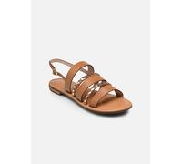 GEOX Schuhe Sozy S Dame Tabak/hellgold 41