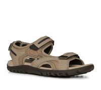 GEOX Sandalen Herren Leder beige, 44 (9.5)