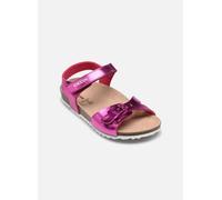 Geox J Adriel Girl C Sandal, Fuchsia, 34 EU