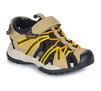 Geox J BOREALIS Boy B Sandal, Beige/Yellow, 30 EU