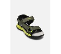 Geox JUNIOR J BOREALIS BOY SANDALS MILITARY/LIME 30_EU