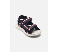 Geox J AIRADYUM BO Sandal, Navy/Red, 31 EU