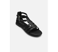 Geox JUNIOR GIRL J SANDAL KARLY GIRL SANDALS BLACK/LT GOLD 34_EU