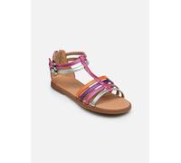 Geox JUNIOR GIRL J SANDAL KARLY GIRL SANDALS FUCHSIA/SILVER 36_EU