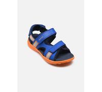 Geox J VANIETT Boy B Sandal, Royal/Orange, 33 EU