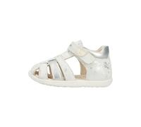 Geox Sandalen Leder Weiß/Silber - 24