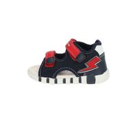 Geox Sandalen Lederimitat/Mesh Navy/Rot - 20