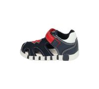 Geox Sandalen Lederimitat/Mesh Navy/Rot - 20