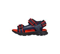 Geox Sandalen Lederimitat/Mesh Navy/Rot - 31