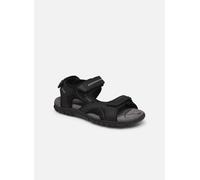 Geox Herren U Sandal Strada D Riemchensandalen, Schwarz Black Stone C9310, 43 EU