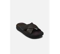 Geox Herren U SPHERICA EC6 B Slide Sandal, Dark Brown, 42 EU