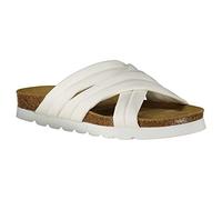 Geox Sandalette BRIONIA, Glattleder, Weiß, Damen EU 36