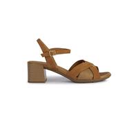 Geox D New MARYKARMEN B Heeled Sandal, Cognac, 39 EU
