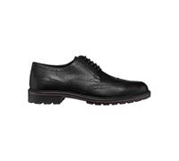 Geox Schnürschuhe Walk Pleasure, Glattleder, Schwarz, Herren